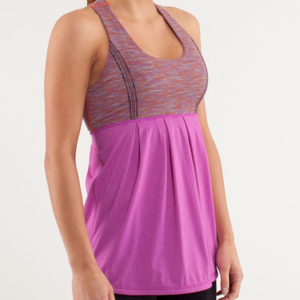 Lululemon Athletic Power Dance Tank Top Pink 6